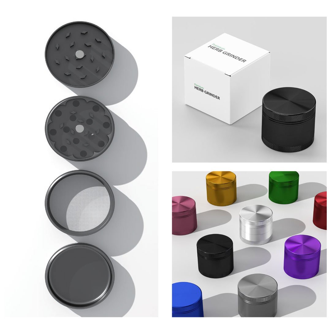 40mm 4part Aluminum Grinder