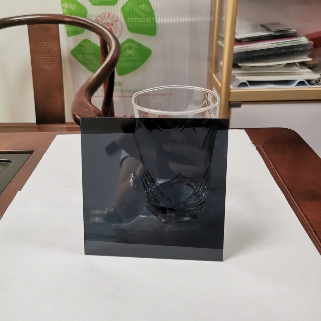 Tinted Window Glass Black