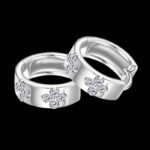 Earring VVS1 D Moissanite