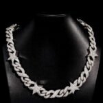 Cuban Chain VVS1 D Moissanite