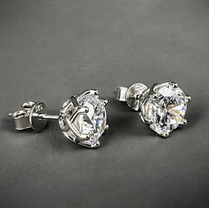 Earring VVS1 D Moissanite