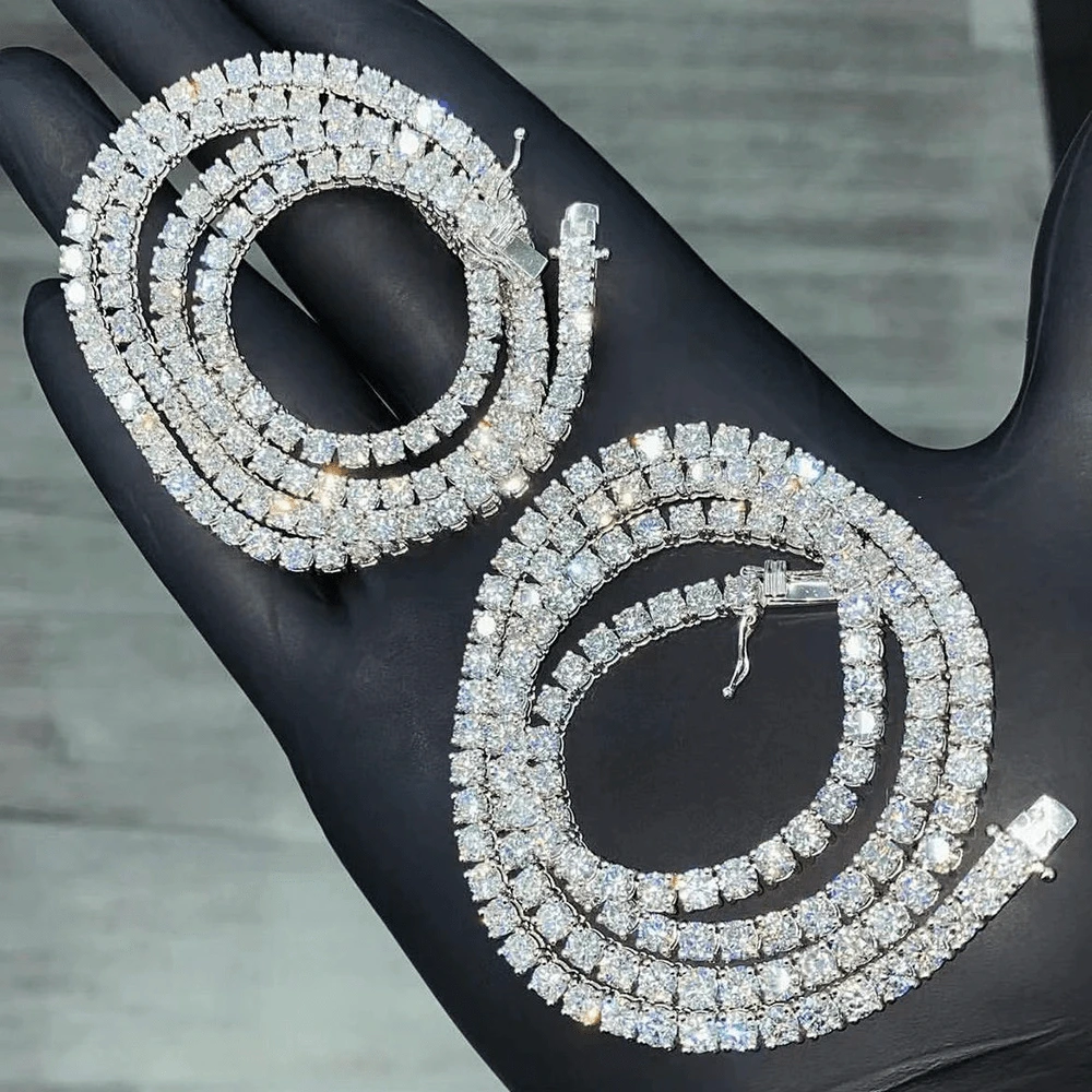 Moissanite Tennis chain