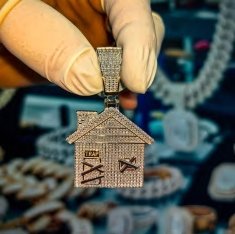 Pendant VVS1 D Moissanite