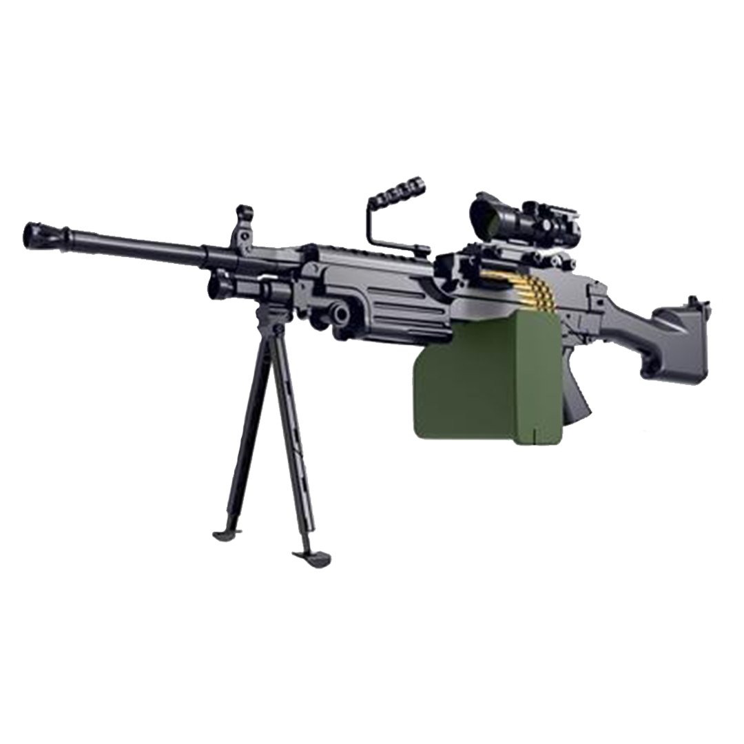 Water Gun M249 MANUAL AND AUTOMATIC IN ONE Large