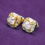 Earring VVS1 D Moissanite