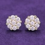 Earring VVS1 D Moissanite
