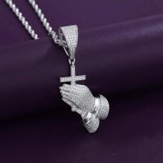 Pendant VVS1 D Moissanite