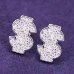 Earring VVS1 D Moissanite