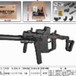 Vector gel blaster gun